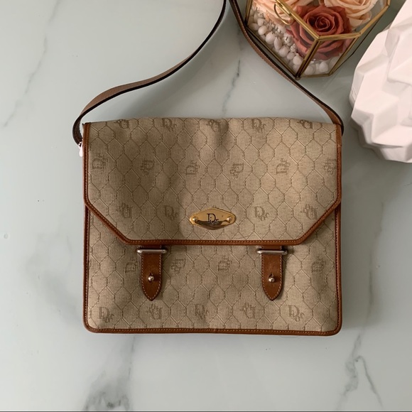 Vintage Christian Dior honeycomb monogram purse - Picture 10 of 16